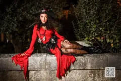 shooting photo thematique halloween modele sexy charente